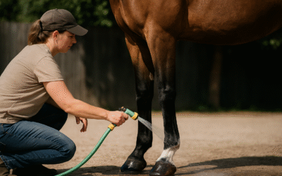 Reiten bei Hitze – So schützt du dein Pferd im Sommer